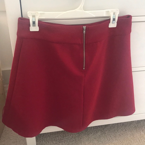 Ruby red limited brand skater skirt size 8 - Picture 3 of 5